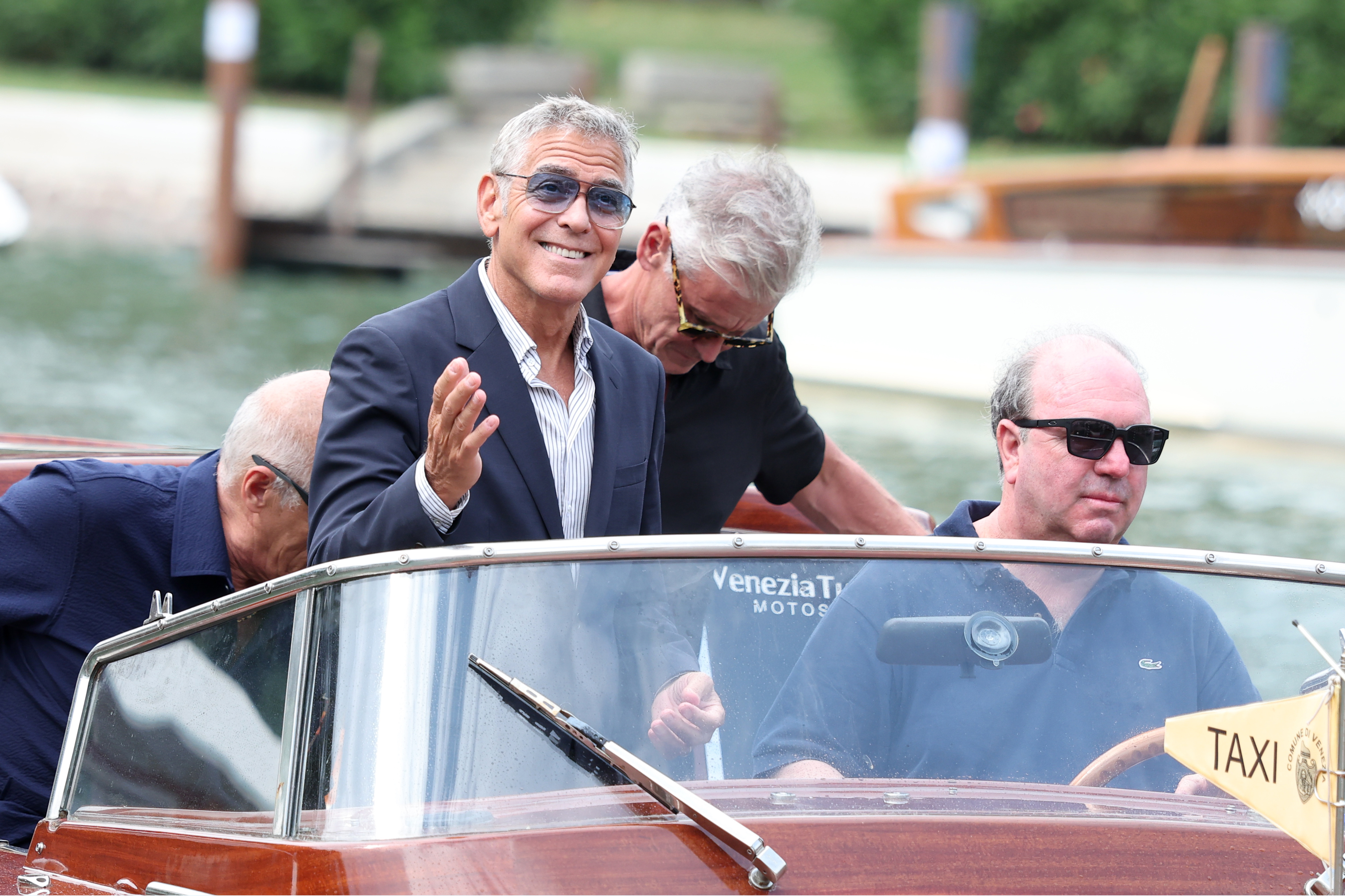 George Clooney during the 82nd Venice International Film Festival on August 27, 2025, in Italy. | Source: Getty Images