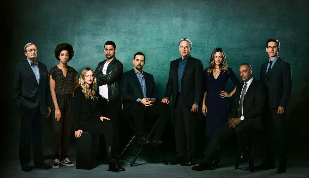 A portrait of the season 16 cast of the CBS series NCIS on October 25, 2017 | Photo: Getty Images