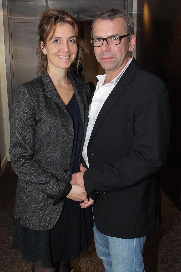 Le comédien Philippe Torreton et sa compagne Elsa | Photo : Getty Images