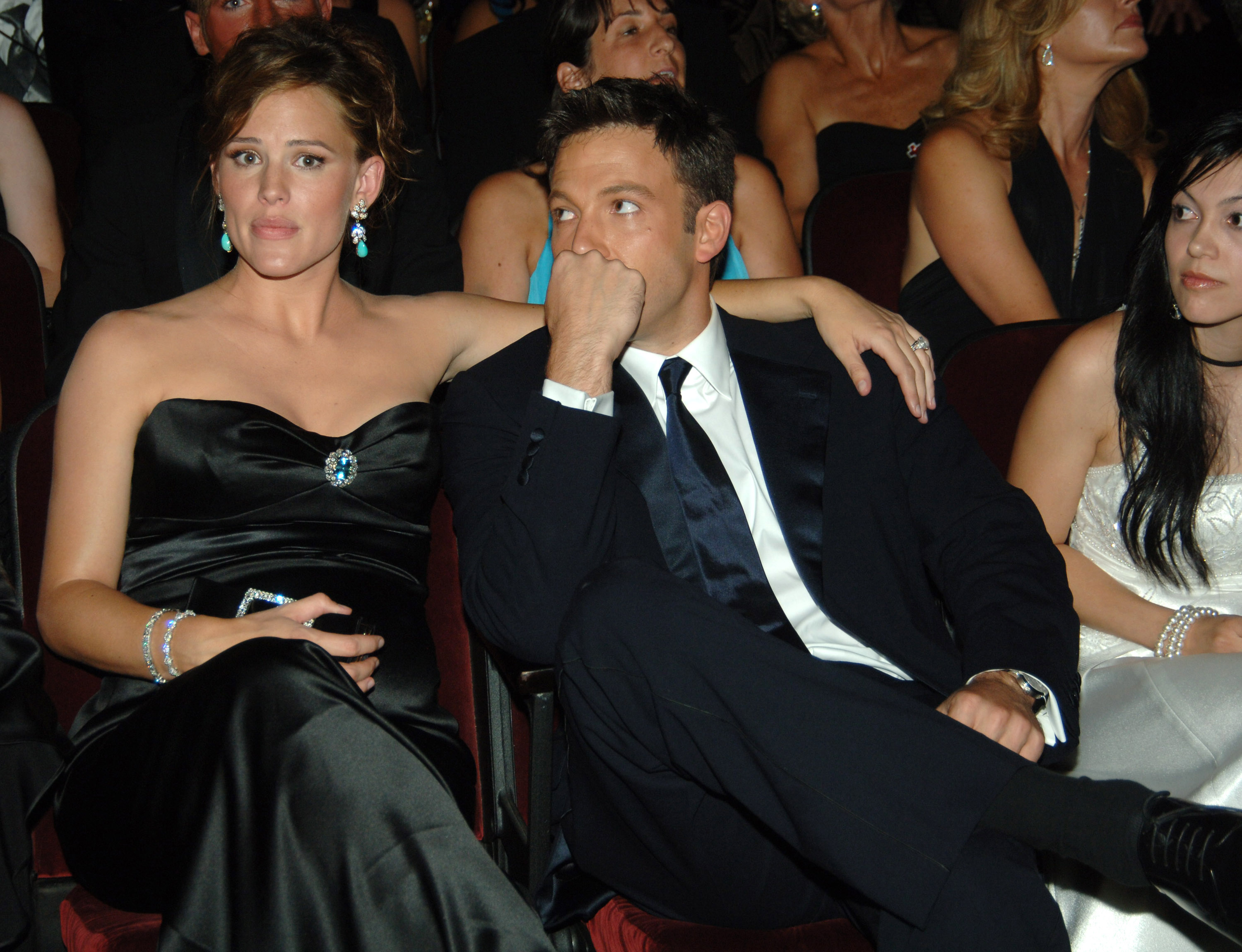 Jennifer Garner and Ben Affleck at the 57th Annual Primetime Emmy Awards in Los Angeles, 2005 | Source: Getty Images
