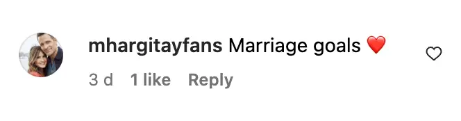 Fan commented, dated October 2023 | Source: Instagram/therealmariskahargitay