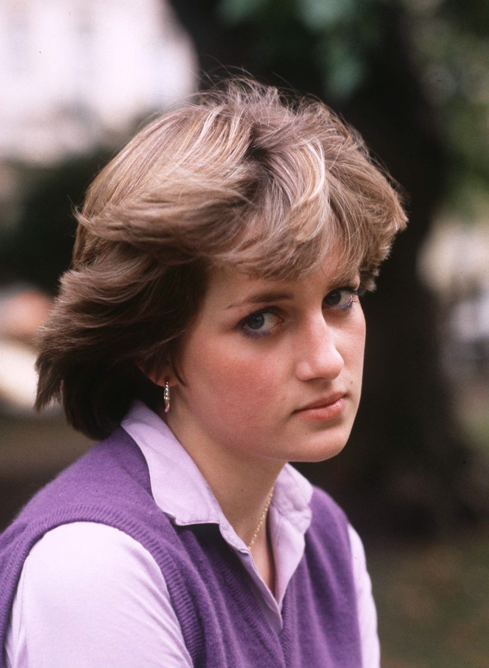 Lady Diana Spencer as a 19-year-old at The Young England Kindergarden Nursery School in London, 1980. | Getty Images
