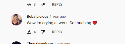 A netizens comment on the heartwarming youtube video | Photo: youtube.com/cbs4denver