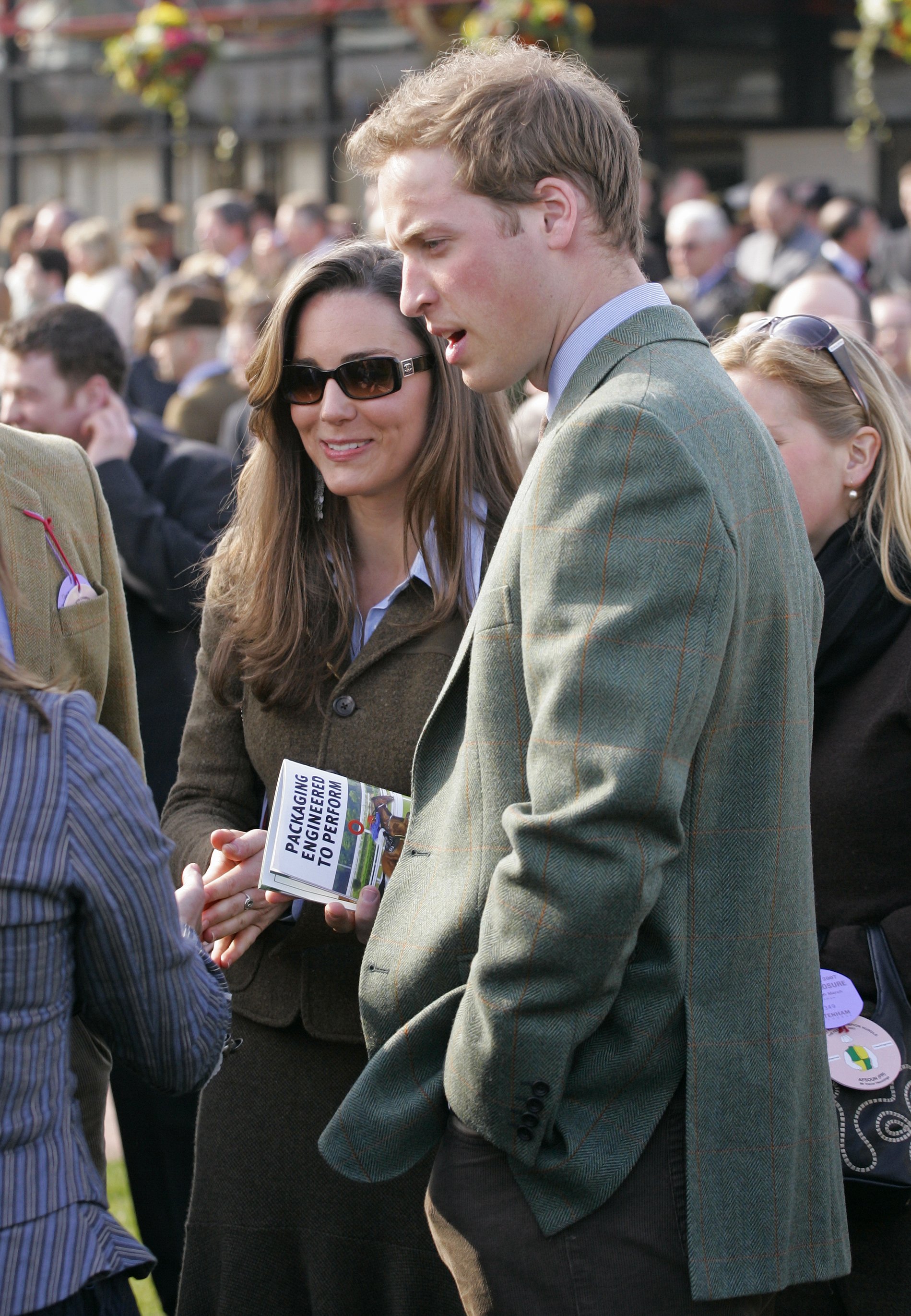 Kate Middleton and Prince William attend day 1 of the Cheltenham Horse Racing Festival on March 13, 2007 in Cheltenham, England | Source: Getty Images