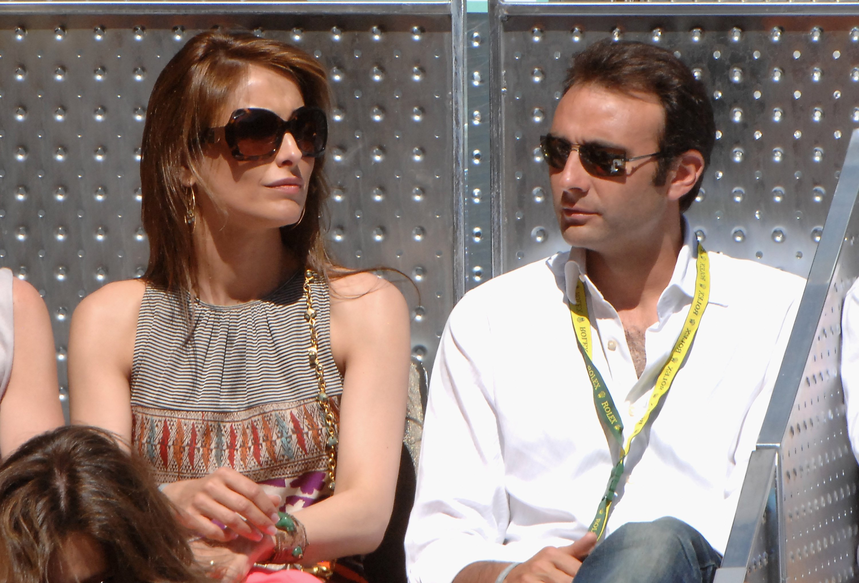Paloma Cuevas y Enrique Ponce en la final del Abierto de Tenis de Madrid en mayo de 2009. | Foto: Getty Images Paloma Cuevas y Enrique Ponce en la final del Abierto de Tenis de Madrid en mayo de 2009. | Foto: Getty Images