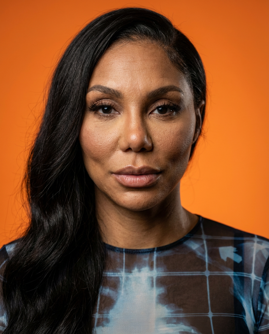 Tamar Braxton had she not undergone any cosmetic enhancements, according to AI. | Source: Nanobanana Pro