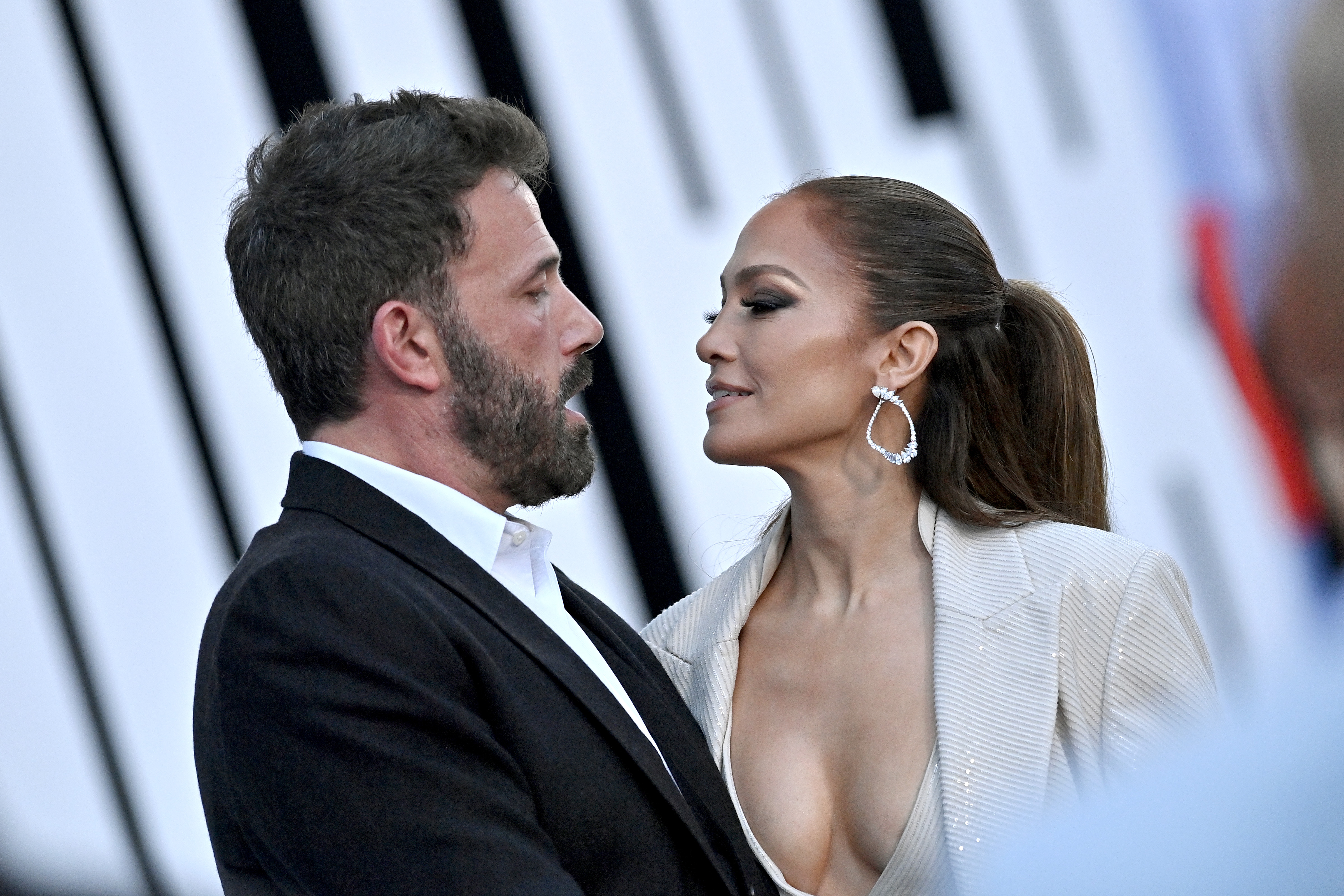 Ben Affleck and Jennifer Lopez at the Los Angeles premiere of "The Mother," 2023 | Source: Getty Images