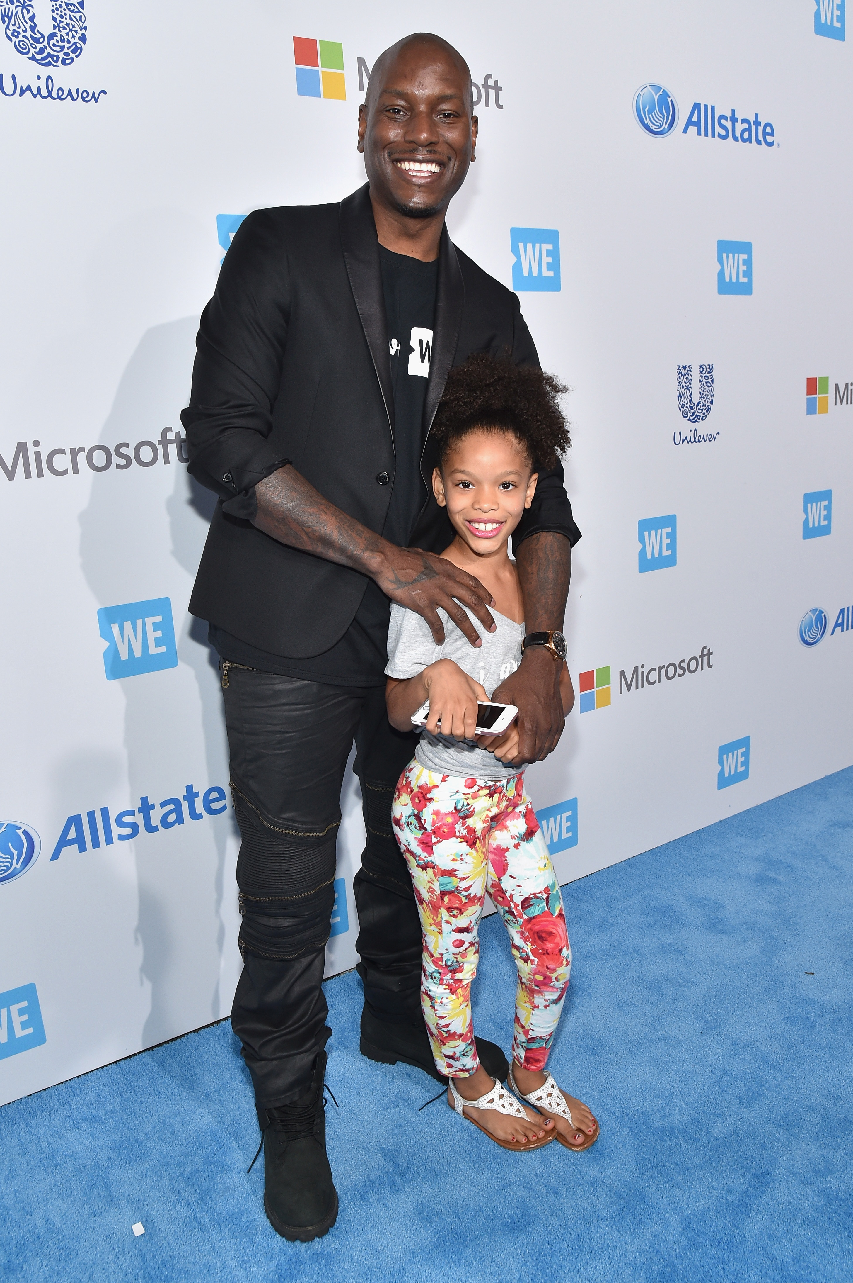 Tyrese Gibson and Shayla Gibson shared another sweet moment while attending a youth-focused California event together. With Shayla smiling confidently in floral leggings and sandals, the pair once again showed off their close-knit father-daughter bond.