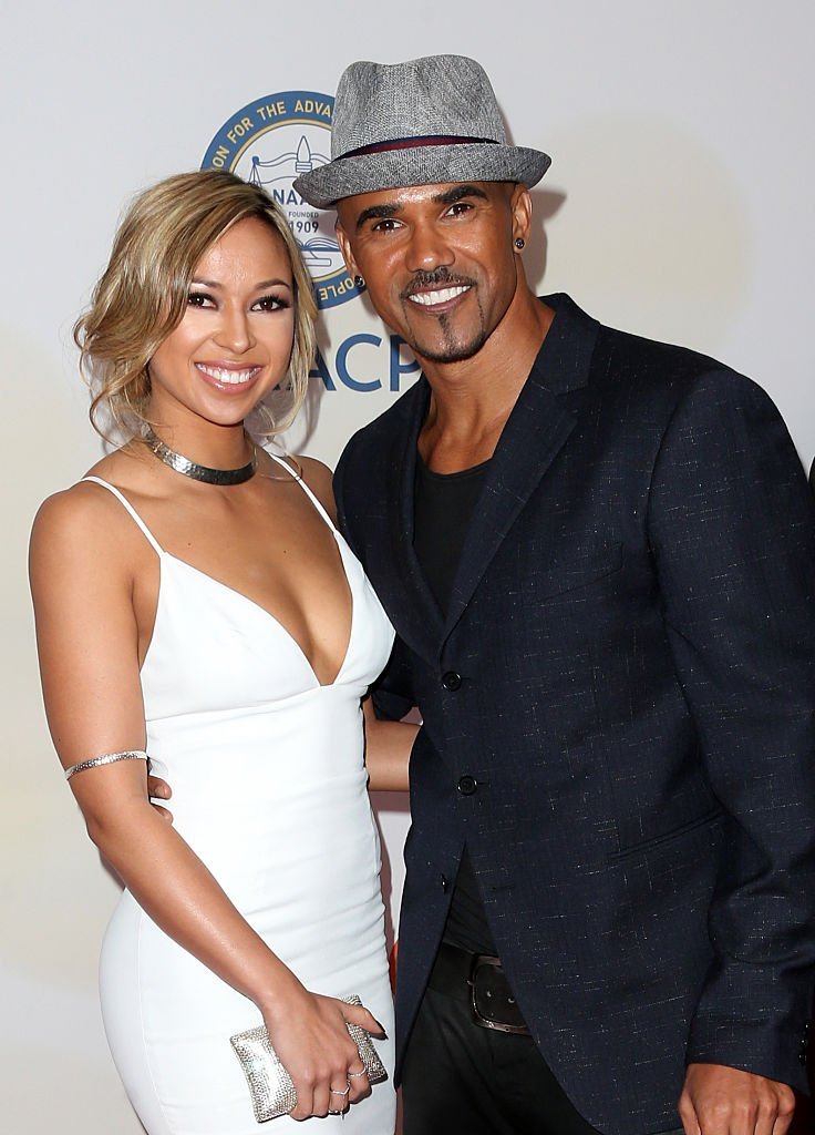 Shemar Moore and Shawna Gordon at the 46th NAACP Image Awards on February 6, 2015 | Photo: GettyImages