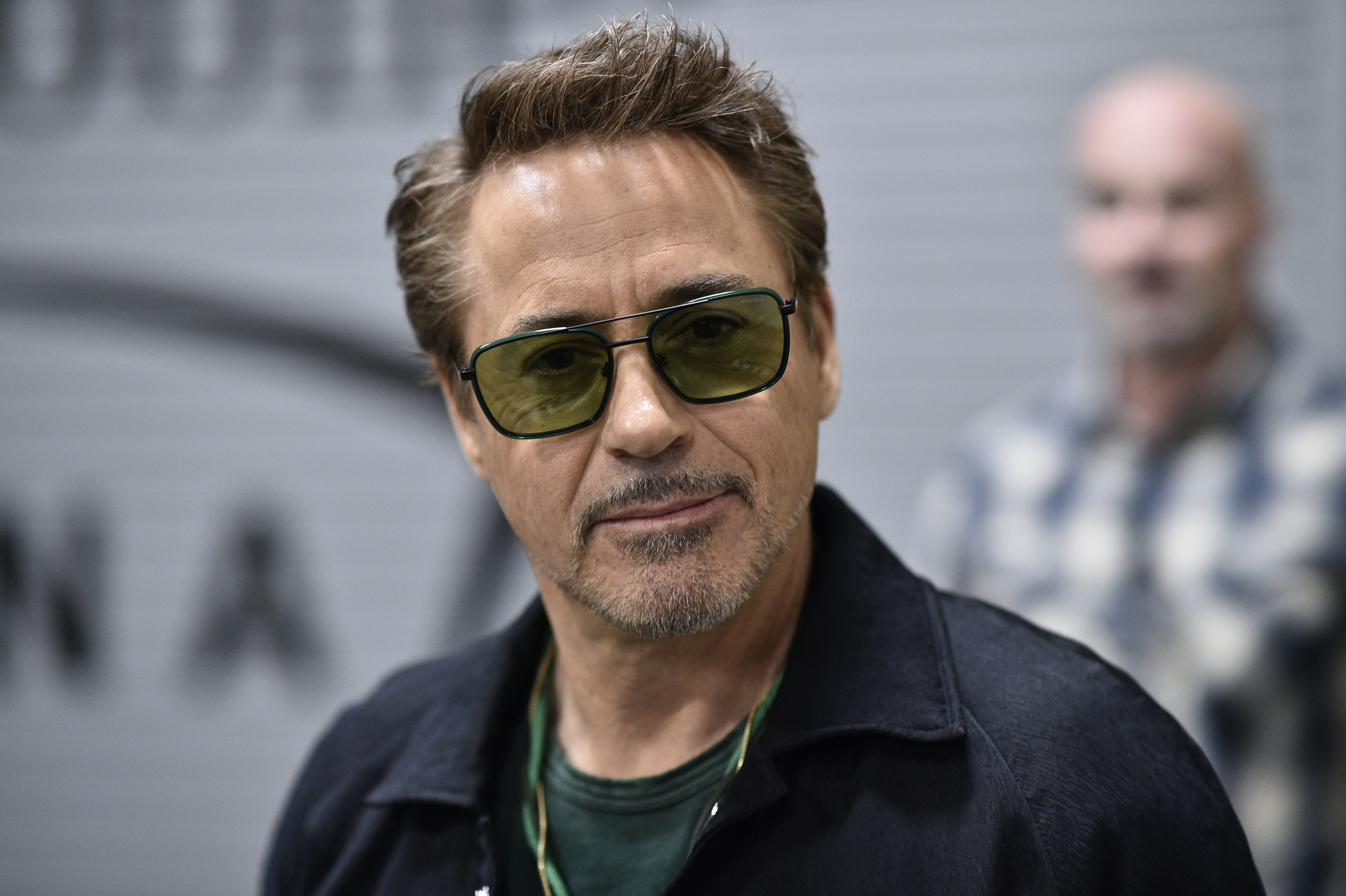 Robert Downey Jr. arriving backstage during the UFC 248 event at T-Mobile Arena, 2020, Las Vegas. | Photo: Getty Images