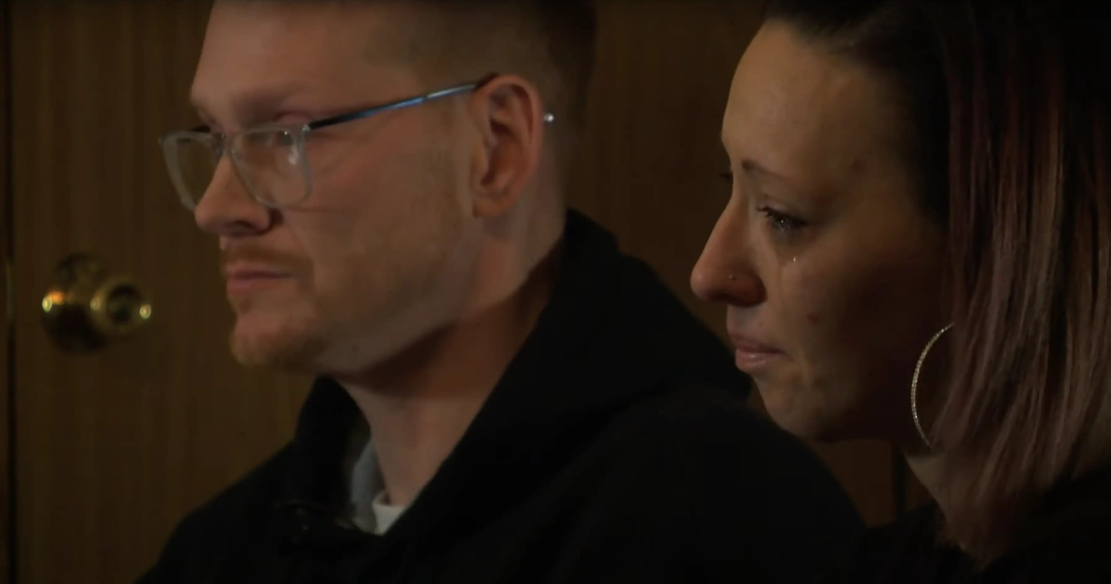 Christopher Peterson and Laura Lambert recall details of the harrowing incident, as seen in a video dated January 23, 2024 | Source: YouTube/Kare11