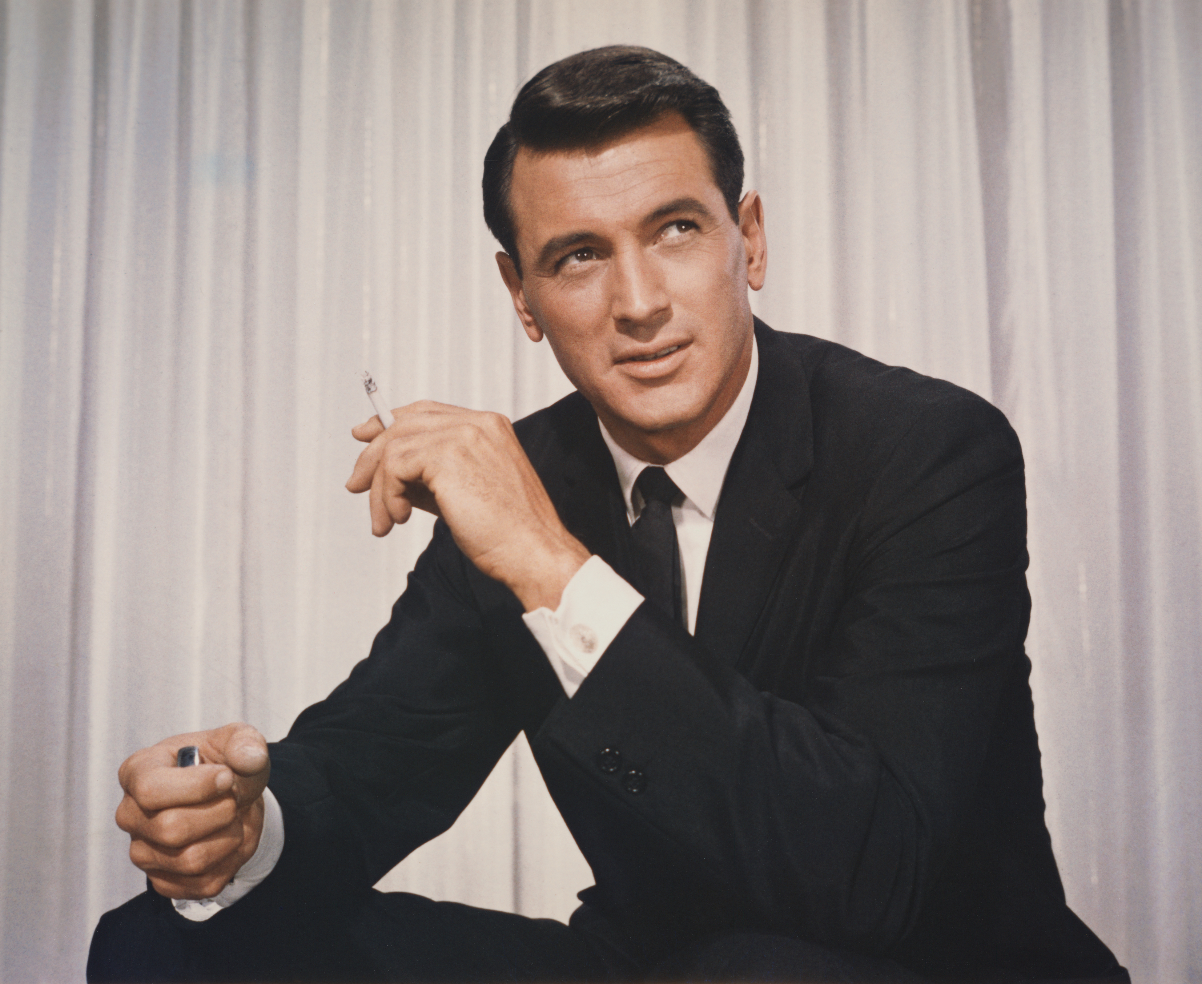 A portrait of American actor Rock Hudson, circa January 1950. | Source: Getty Images