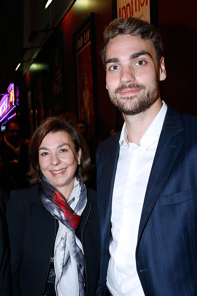  Fils d'Yves Montand, Valentin Livi et sa mère Carole Amiel assistent à l'événement "Ivo Livi ou le destin d'Yves Montand" le 11 Octobre 2016. | Photo : Getty Images