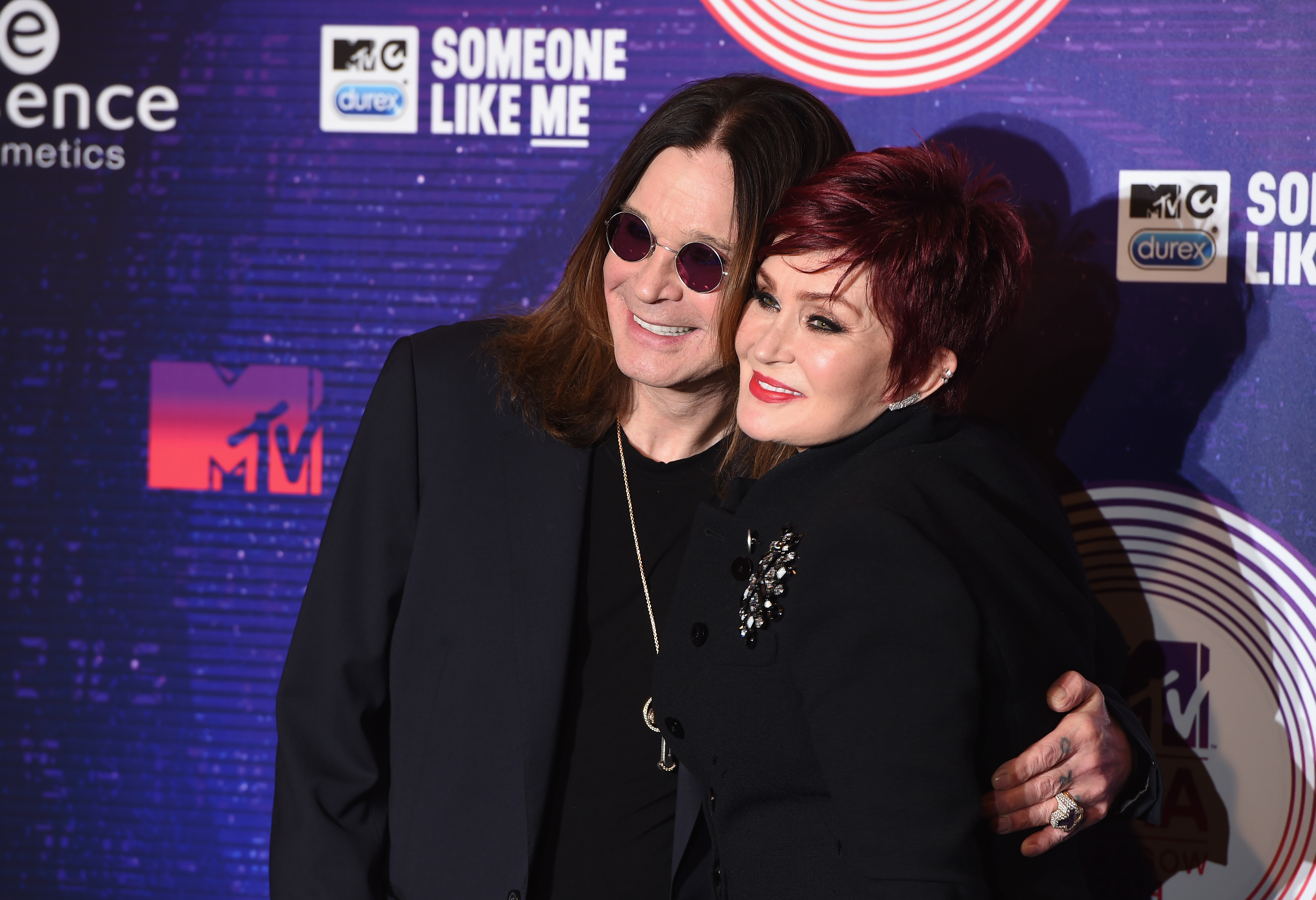 Ozzy Osbourne and Sharon Osbourne attend the MTV EMA's 2014 at The Hydro on November 9, 2014 in Glasgow, Scotland | Source: Getty Images