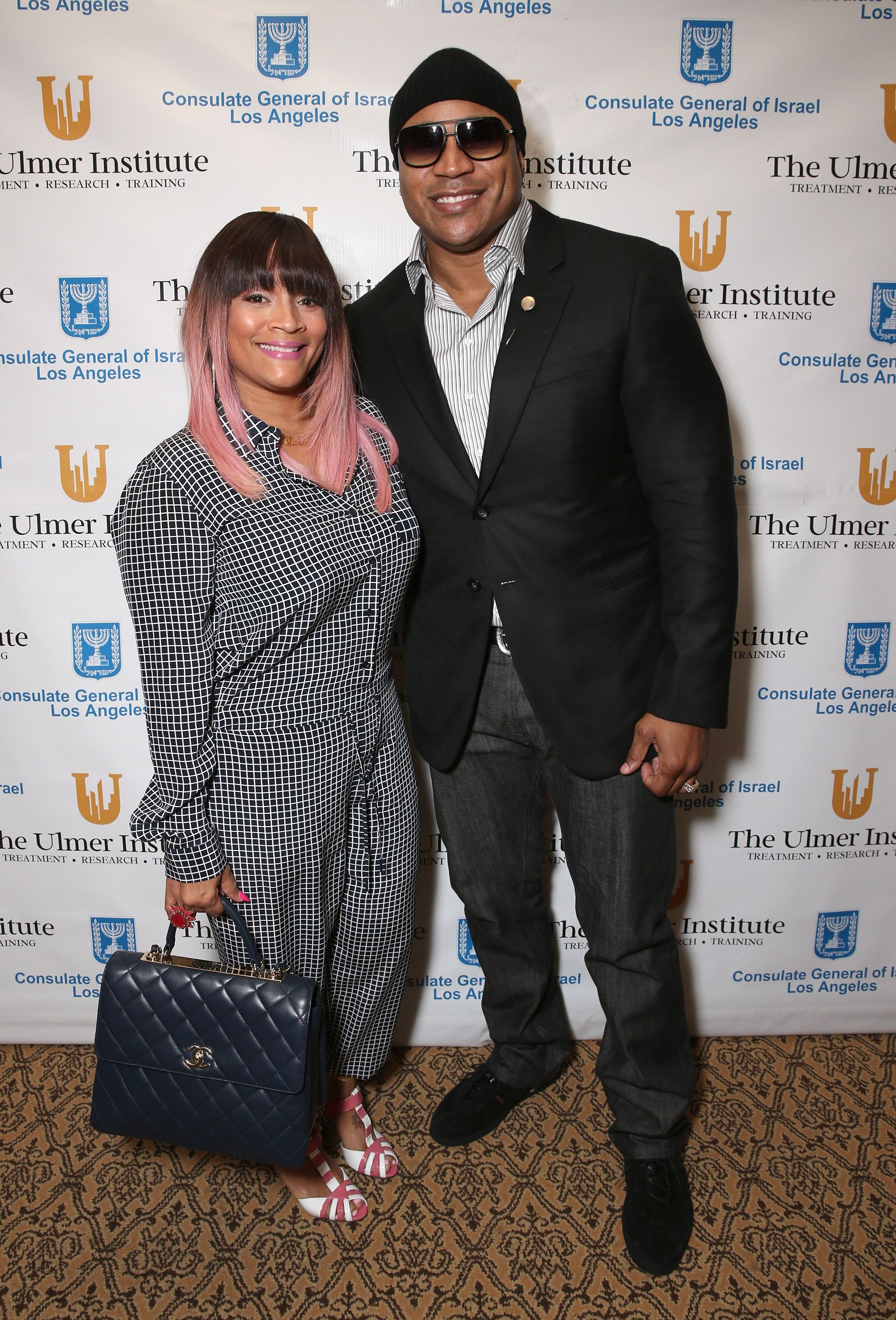 Simone Smith and LL Cool J during the Ulmer Institute Launch Celebration at Montage Beverly Hills on May 18, 2016 in Beverly Hills, California. | Source: Getty Images
