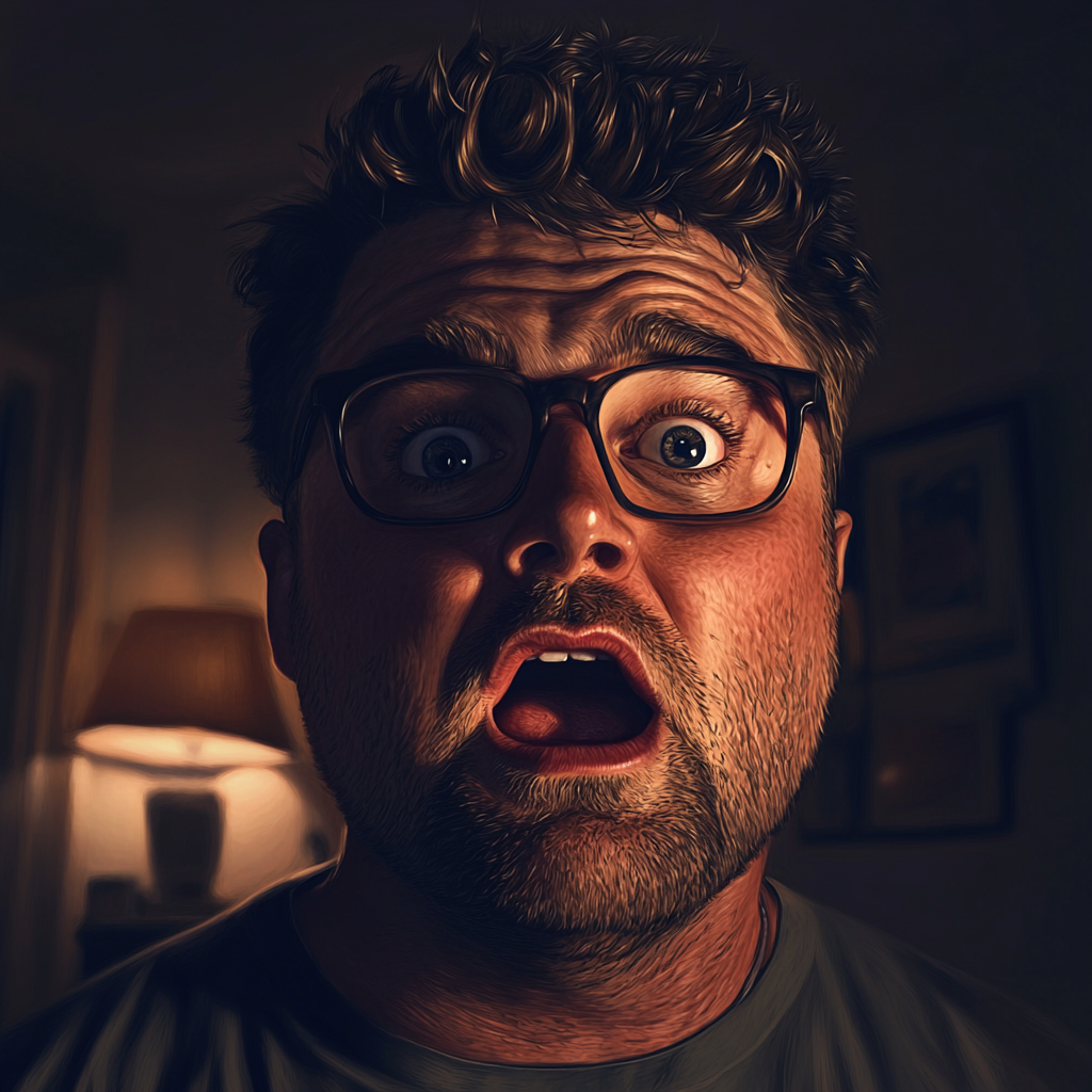 A shaken man | Source: Midjourney