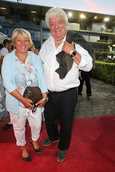 Hans Meiser und seine Frau Angelika Meiser während der Mediennacht des CHIO 2018 am 17. Juli 2018 in Aachen | Quelle: Getty Images