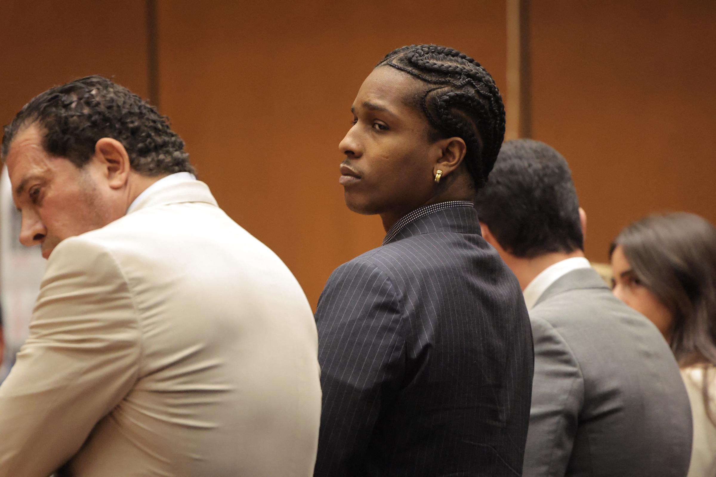 A$AP Rocky stands trial on February 18, 2025 | Source: Getty Images