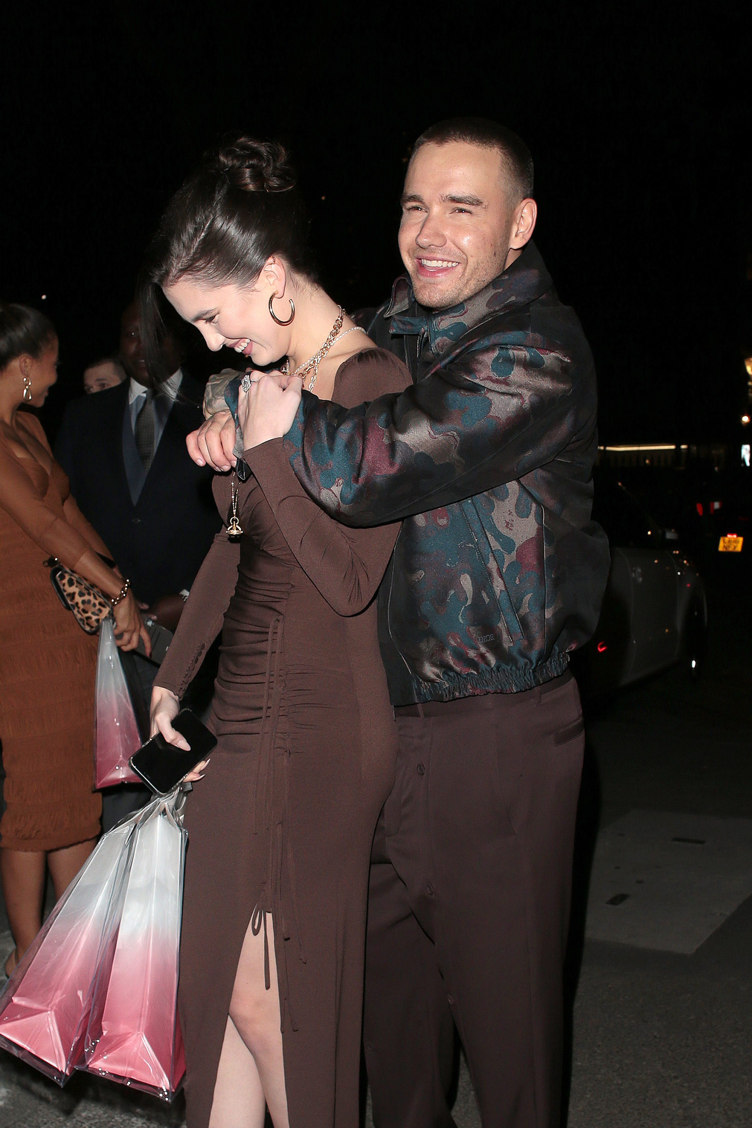 Maya Henry and Liam Payne attend the Vogue x Self-Portrait party on October 28, 2021, in London, England. | Source: Getty Images