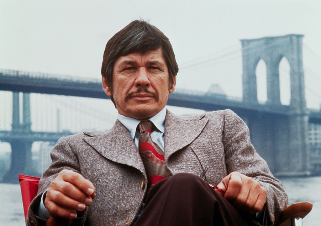 Charles Bronson posed in New York City. | Source: Getty Images
