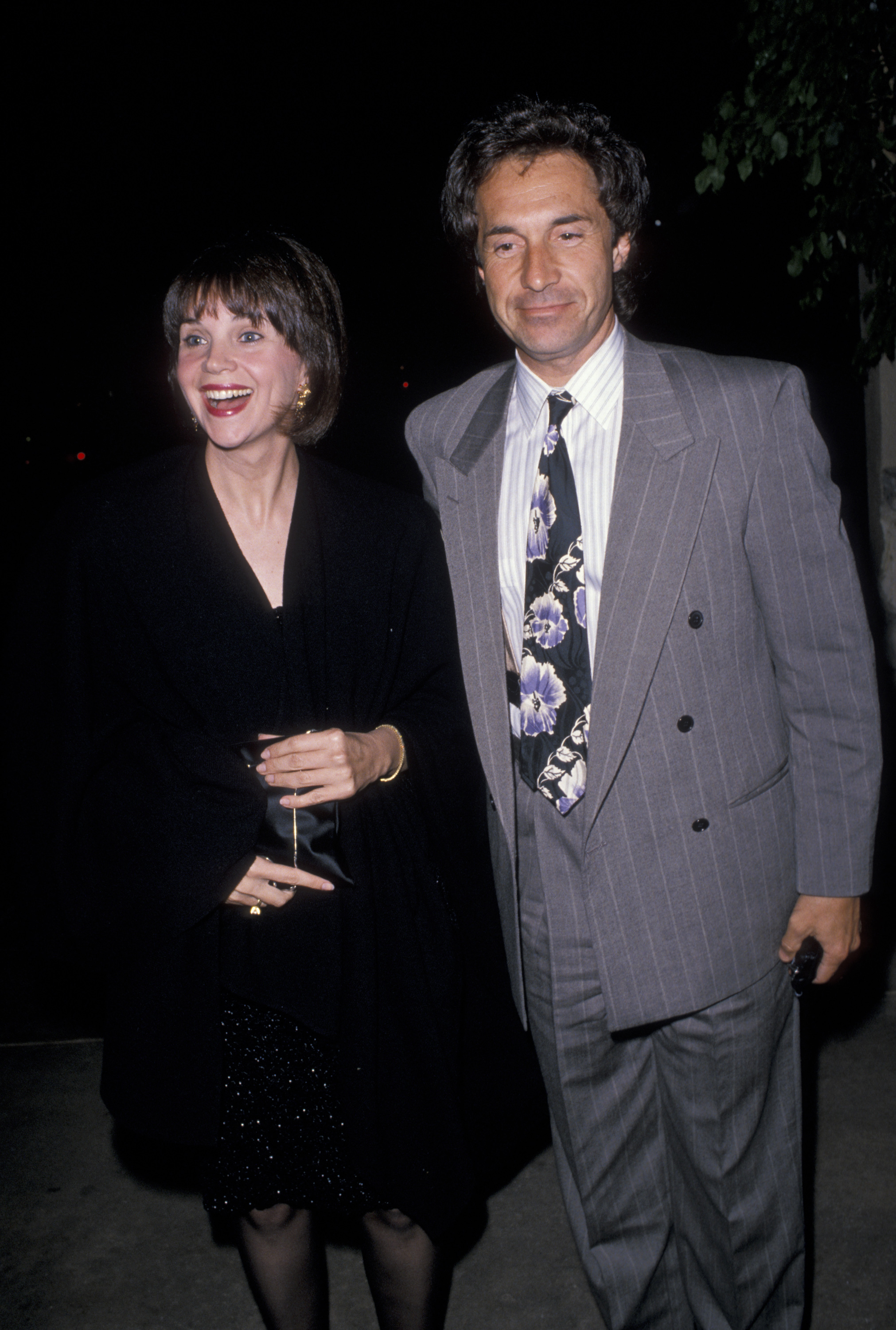 Cindy Williams and Bill Hudson in Los Angeles, California, on March 13, 1989 | Source: Getty Images
