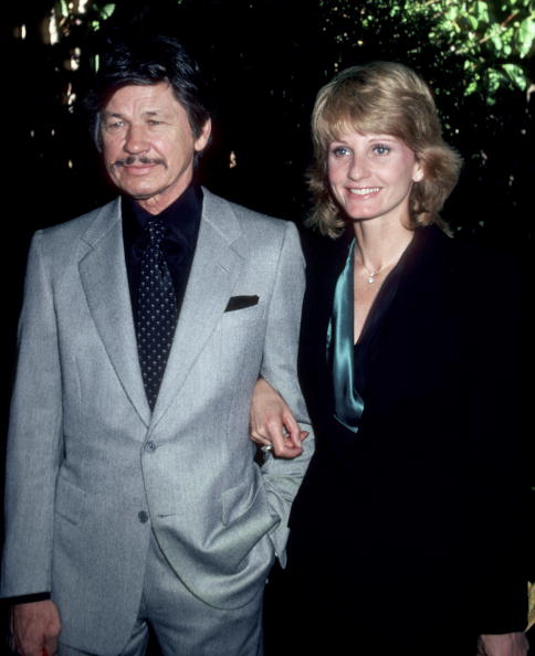 Charles Bronson & Jill Ireland at the 1st Annual Talent Awards Luncheon | Photo: Getty Images