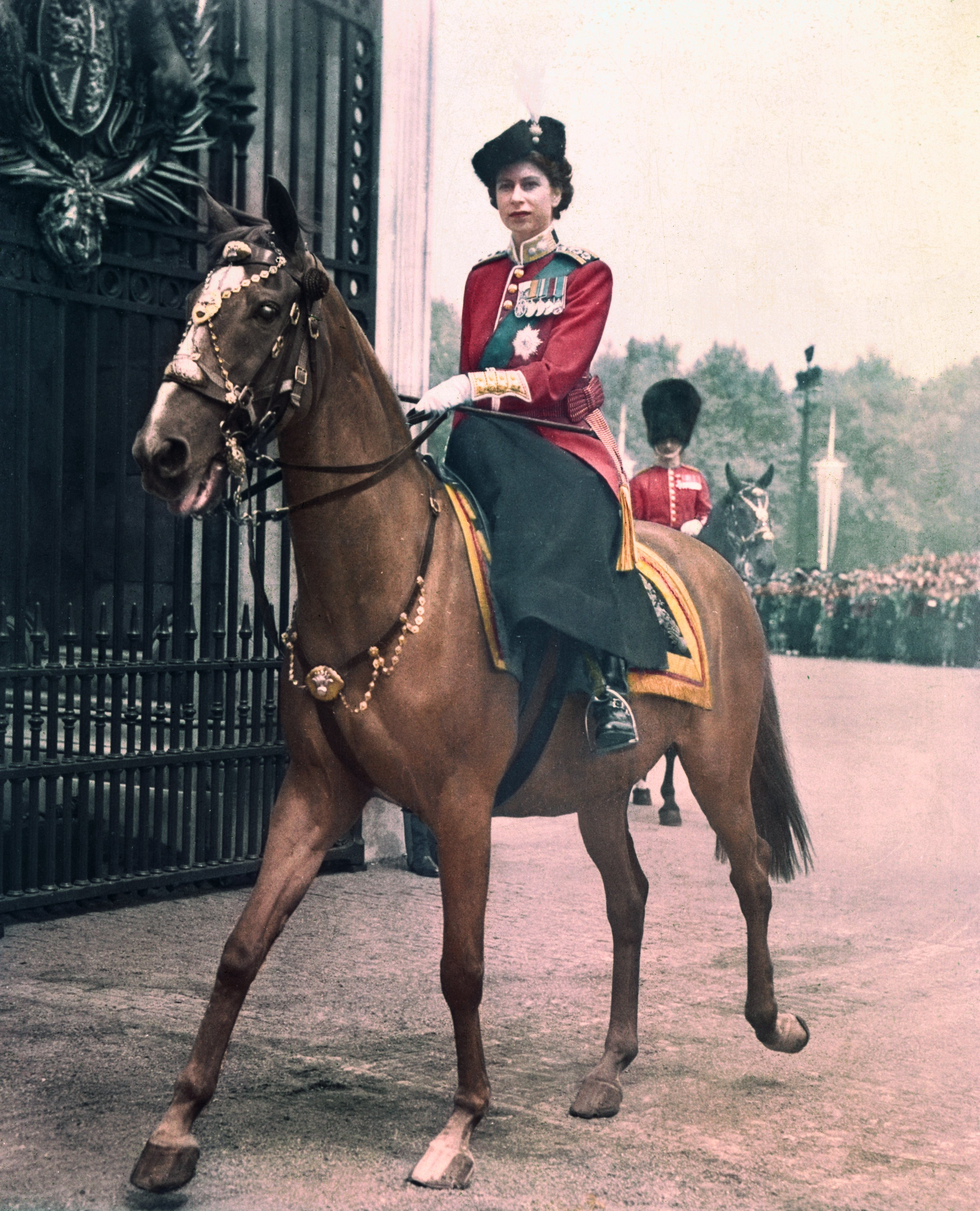 Queen (then-Princess) Elizabeth. | Source: Getty Images
