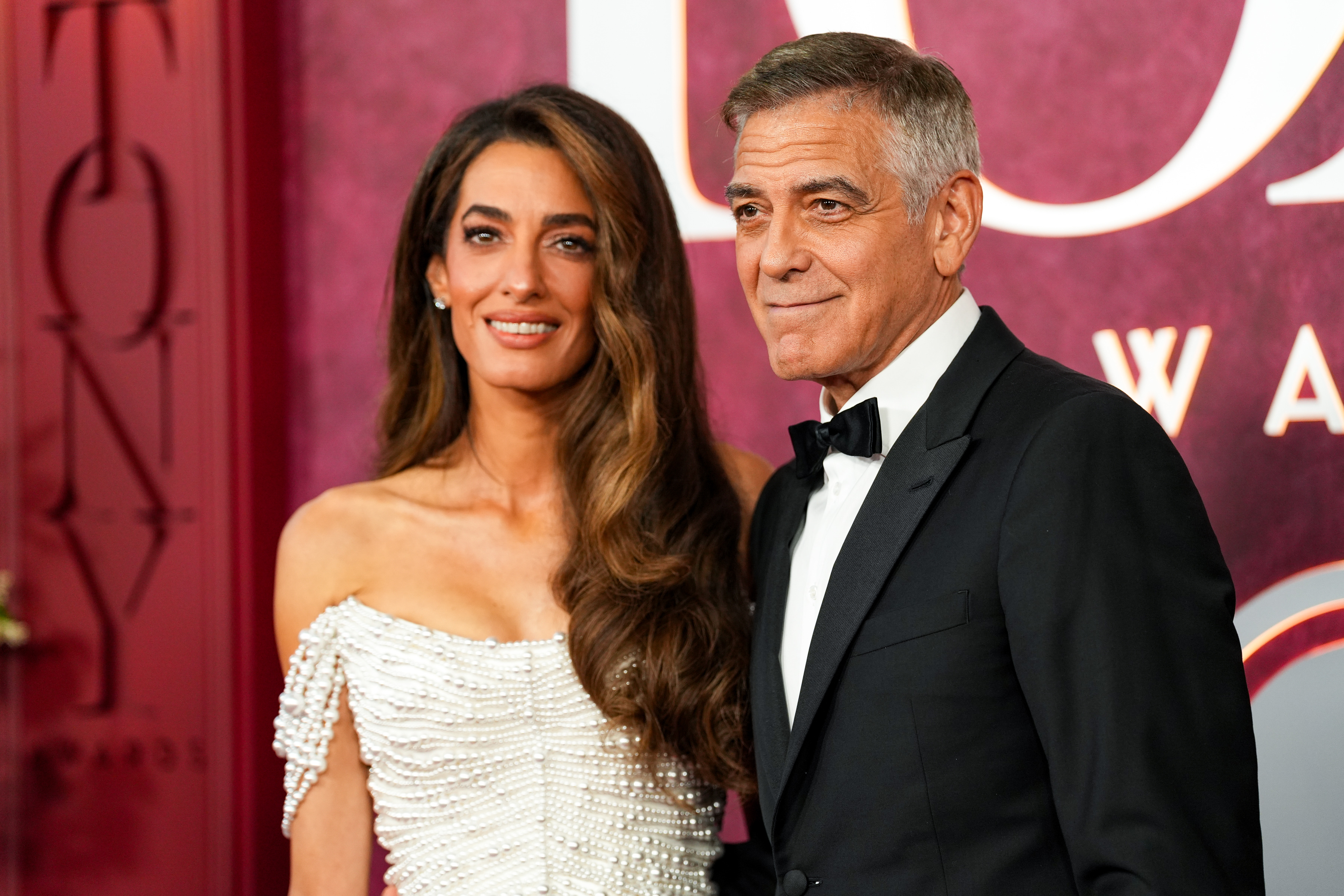 Amal and George Clooney attend The 78th Annual Tony Awards at Radio City Music Hall on June 8, 2025, in New York | Source: Getty Images