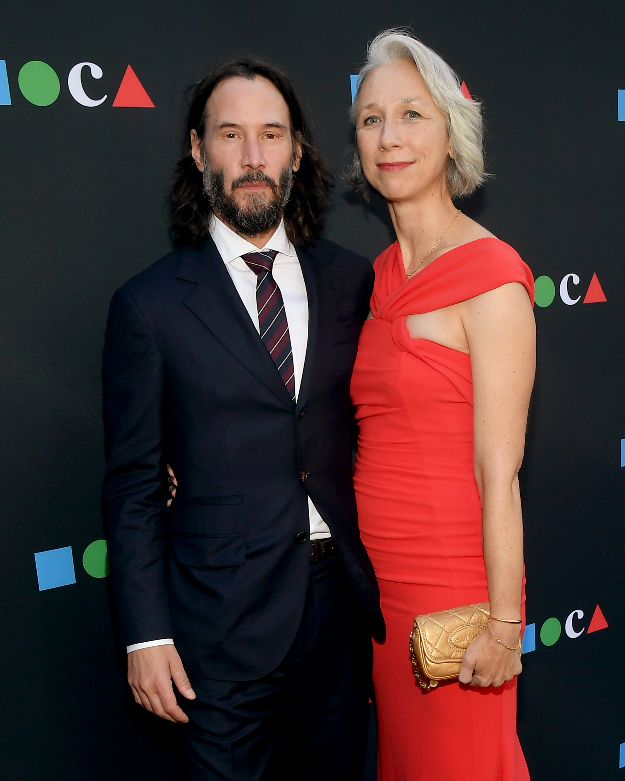 Keanu Reeves and Alexandra Grant at the MOCA Gala in Los Angeles, California on June 4, 2022 | Source: Getty Images