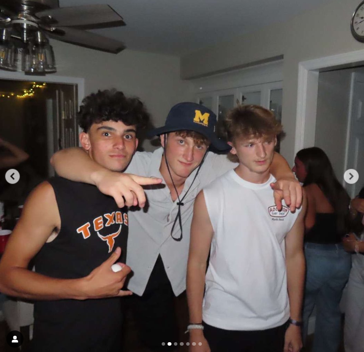 Connor Kasin and his friends, posted in September 2024 | Source: Instagram.com/connor_kasin37