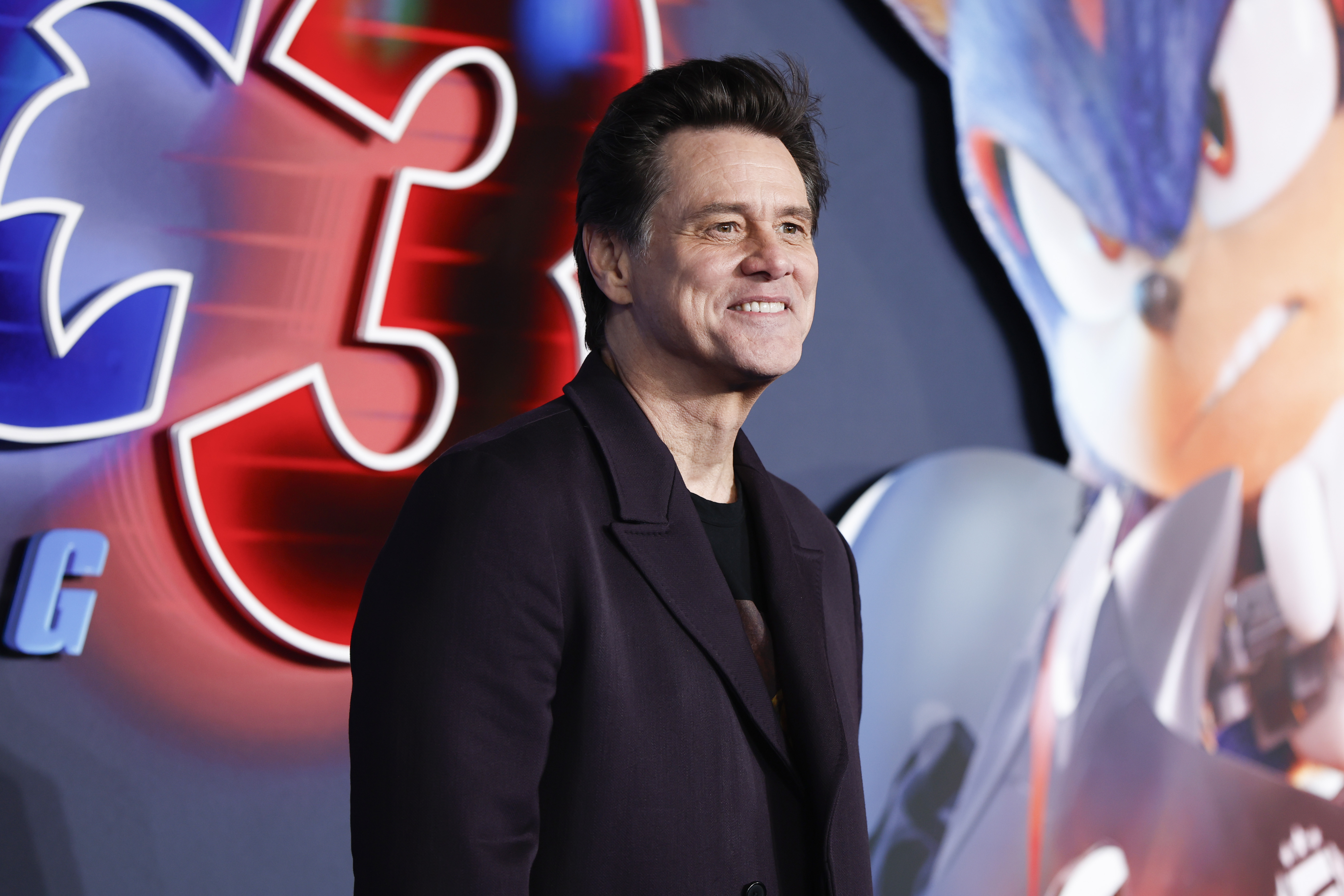 Jim Carrey on December 10, 2024, in London, England | Source: Getty Images