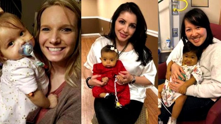 Madres estadounidenses donaron parte de sus hígados para salvar a sus hijas. | Foto: Youtube/cbstvdinsideedition Madres estadounidenses donaron parte de sus hígados para salvar a sus hijas. | Foto: Youtube/cbstvdinsideedition