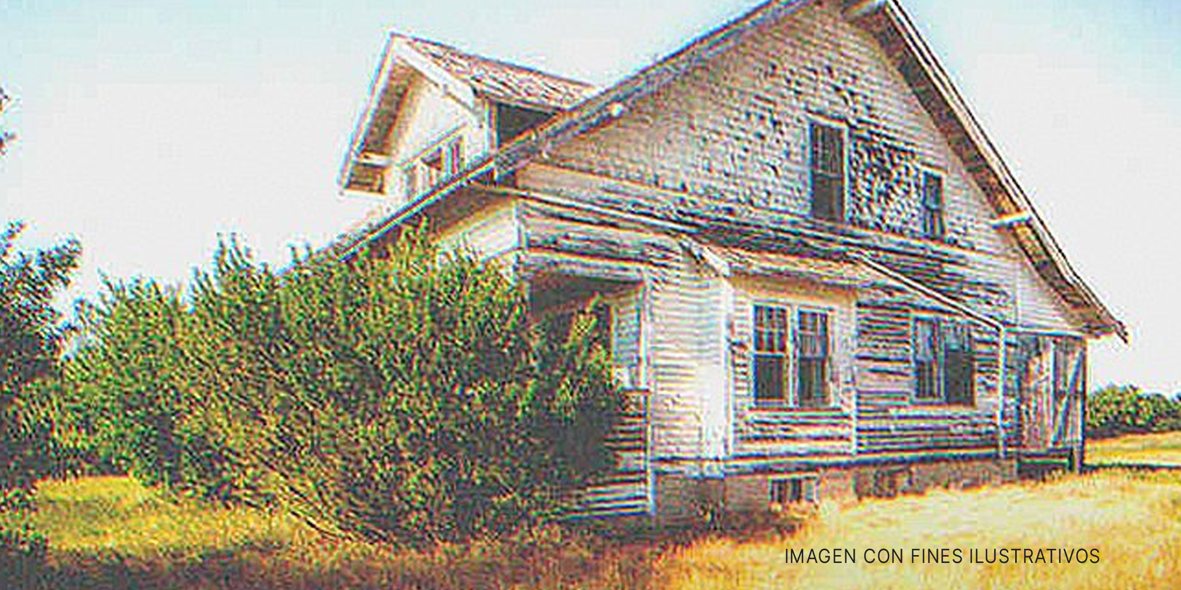 Vieja casa de madera. | Foto: Shutterstock