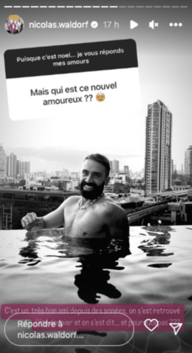 Le nouveau compagnon de Nicolas Waldorf | Photo : Instagram/nicolas.waldorf