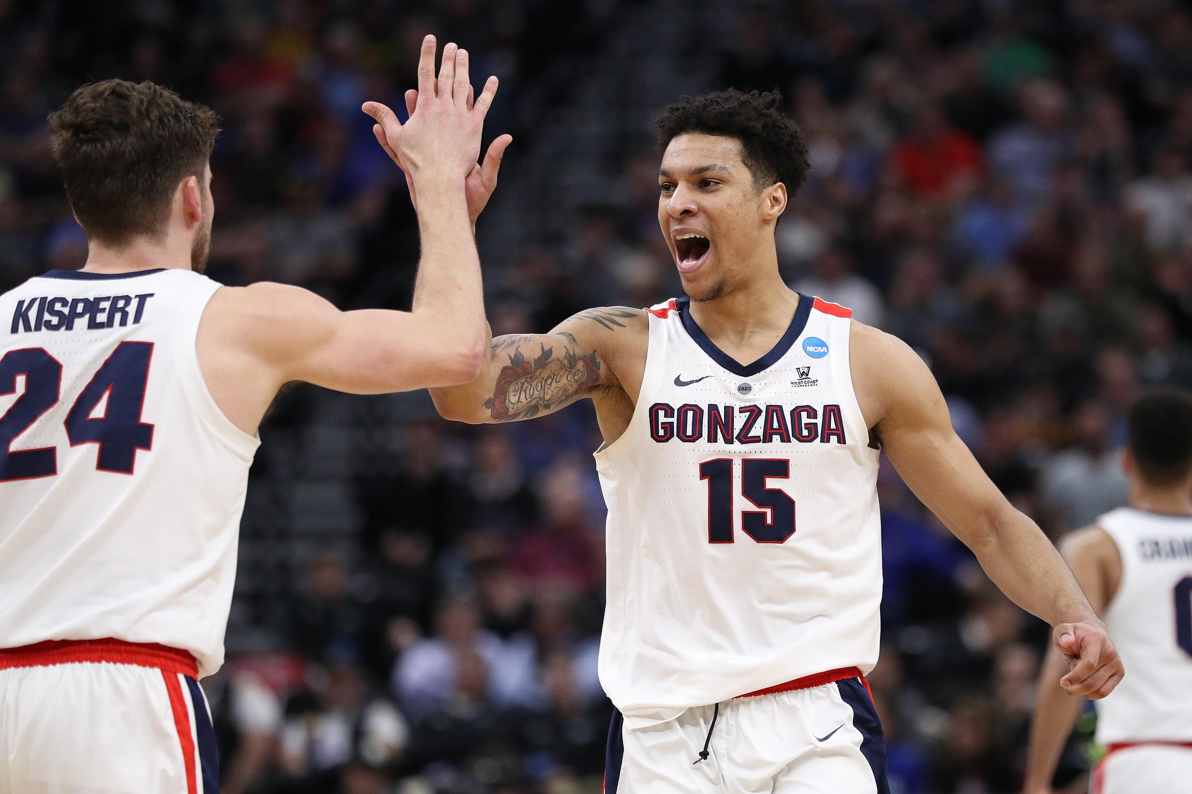 Brandon Clarke during the NCAA Basketball Tournament on March 23, 2019 | Source: Getty Images