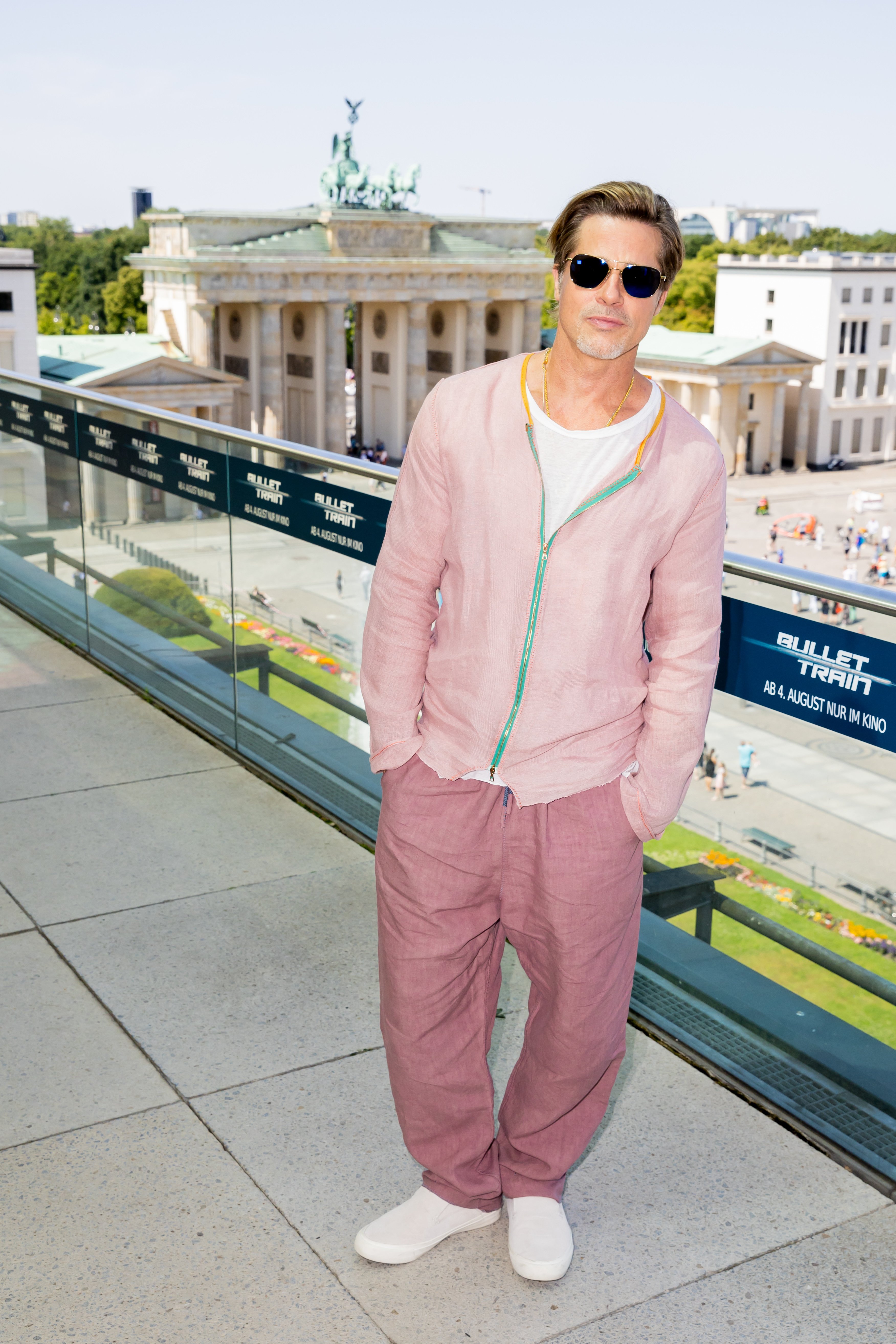 Brad Pitt in Berlin 2022. | Source; Getty Images 