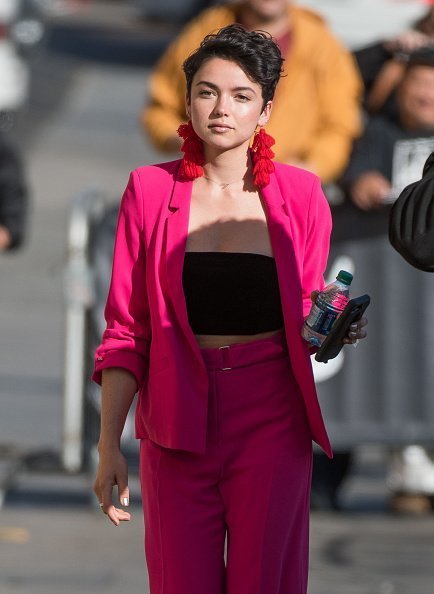 Bekah Martinez is seen at 'Jimmy Kimmel Live' on February 12, 2018 in Los Angeles, California | Photo: Getty Images