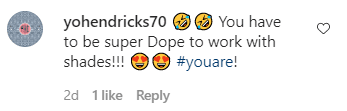 Fan comment on Brad James' Instagram post | Photo: Instagram/mrbradjames
