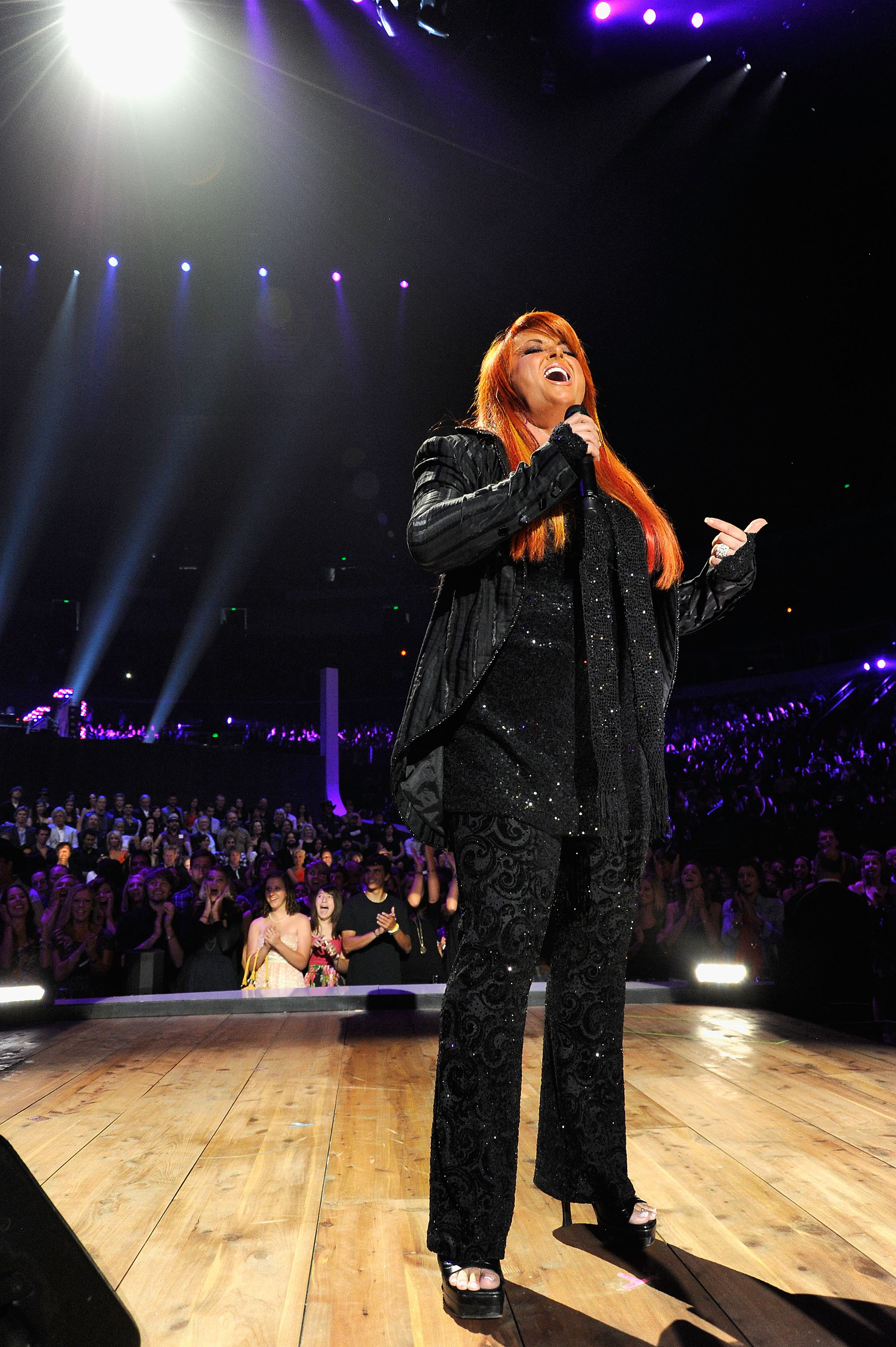 Wynonna Judd on stage at the 2011 CMT Music Awards in Nashville, Tennessee on June 8, 2011. | Source: Getty Images