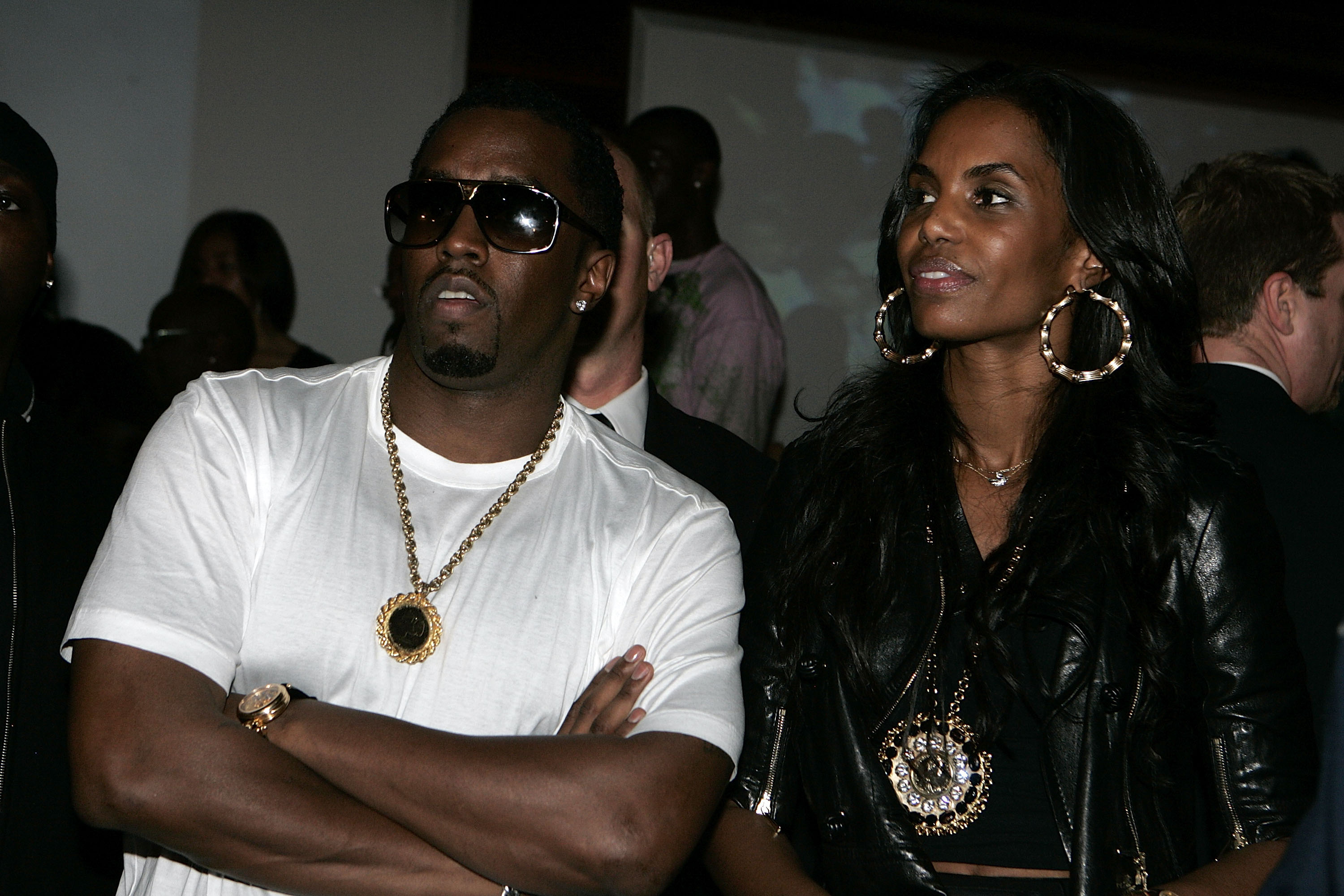 Sean "Diddy" Combs and Kim Porter celebrate Quincy Brown's 16th birthday on December 16, 2007 | Source: Getty Images