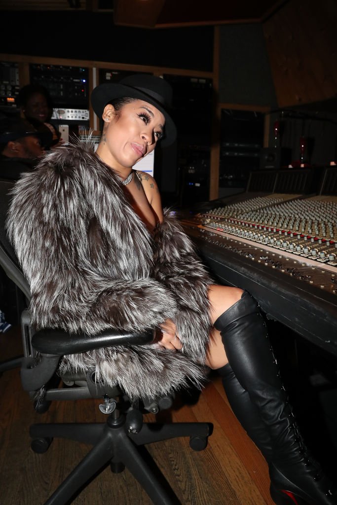 Keyshia Cole Attends Her "11:11 Reset" Album Listening Party at Premiere Recording Studio | Photo: Getty Images