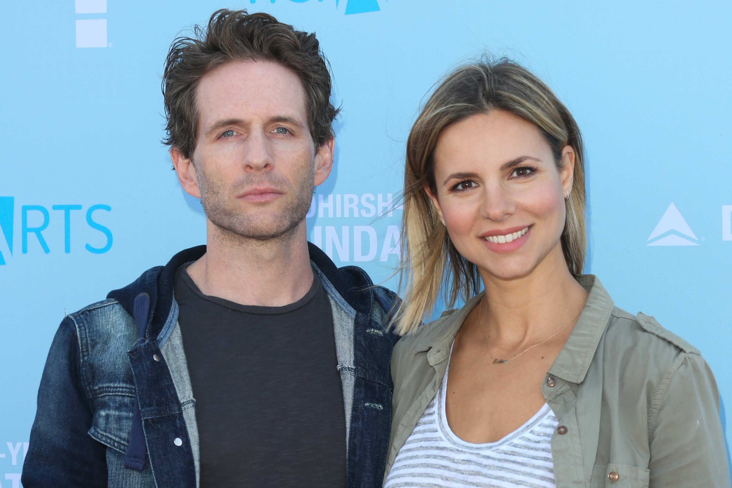 Glenn Howerton and Jill Latiano attend the P.S. Arts Express Yourself 2018 at Barker Hangar on October 7, 2018 in Santa Monica, California | Source: Getty Images