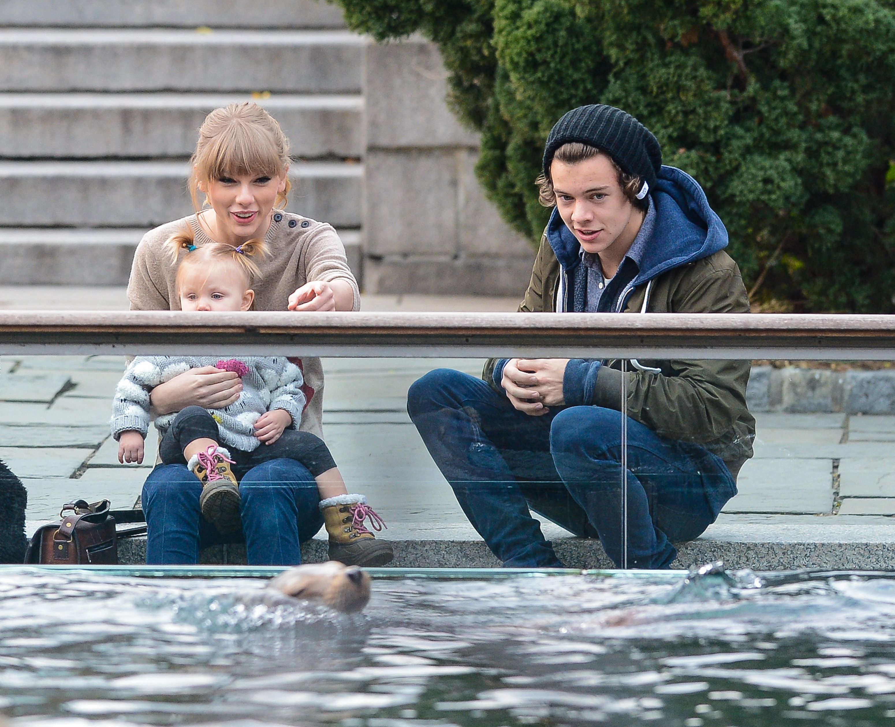 Harry Styles and Taylor Swift seen on December 2, 2012, in New York. | Source: Getty Images