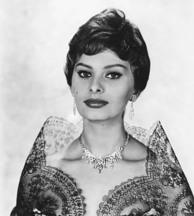Sophia Loren in 1950, when she entered the Miss Italia beauty pageant. Photograph: Shutterstock