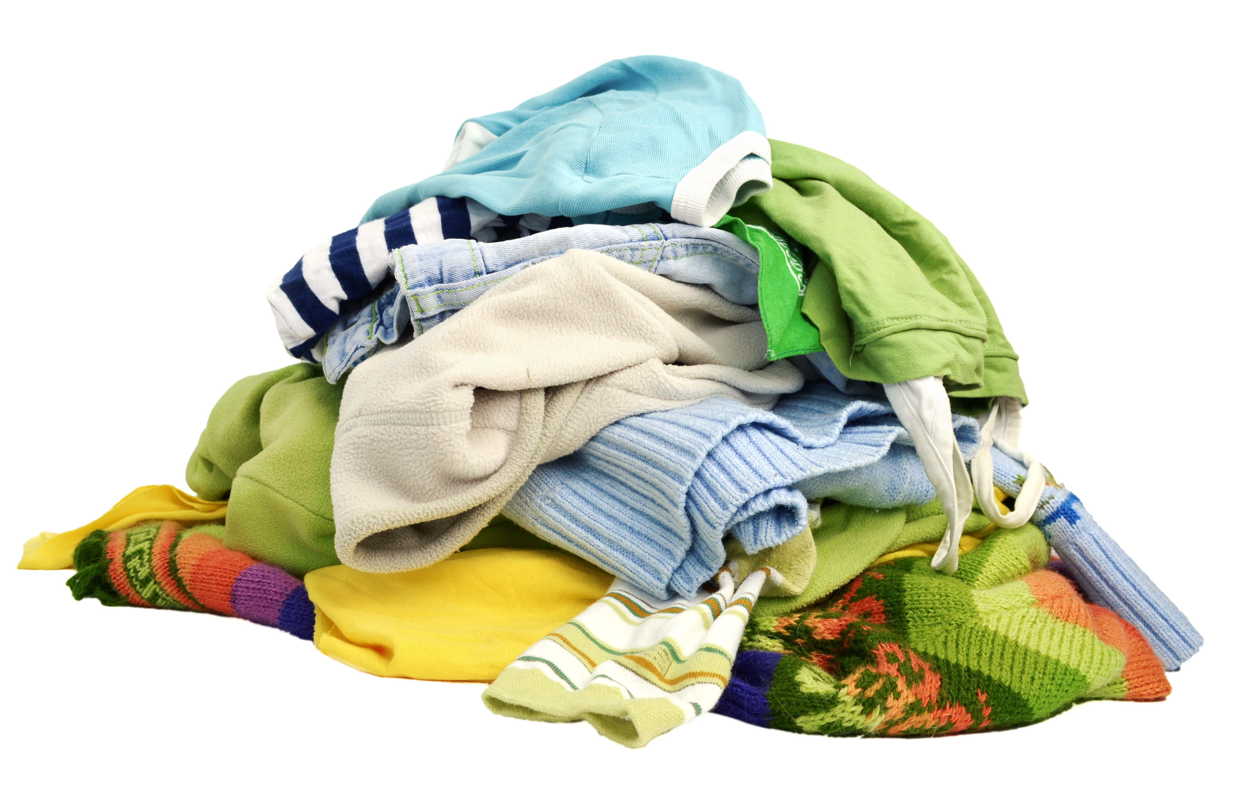 A pile of clothes on the floor | Source: Shutterstock