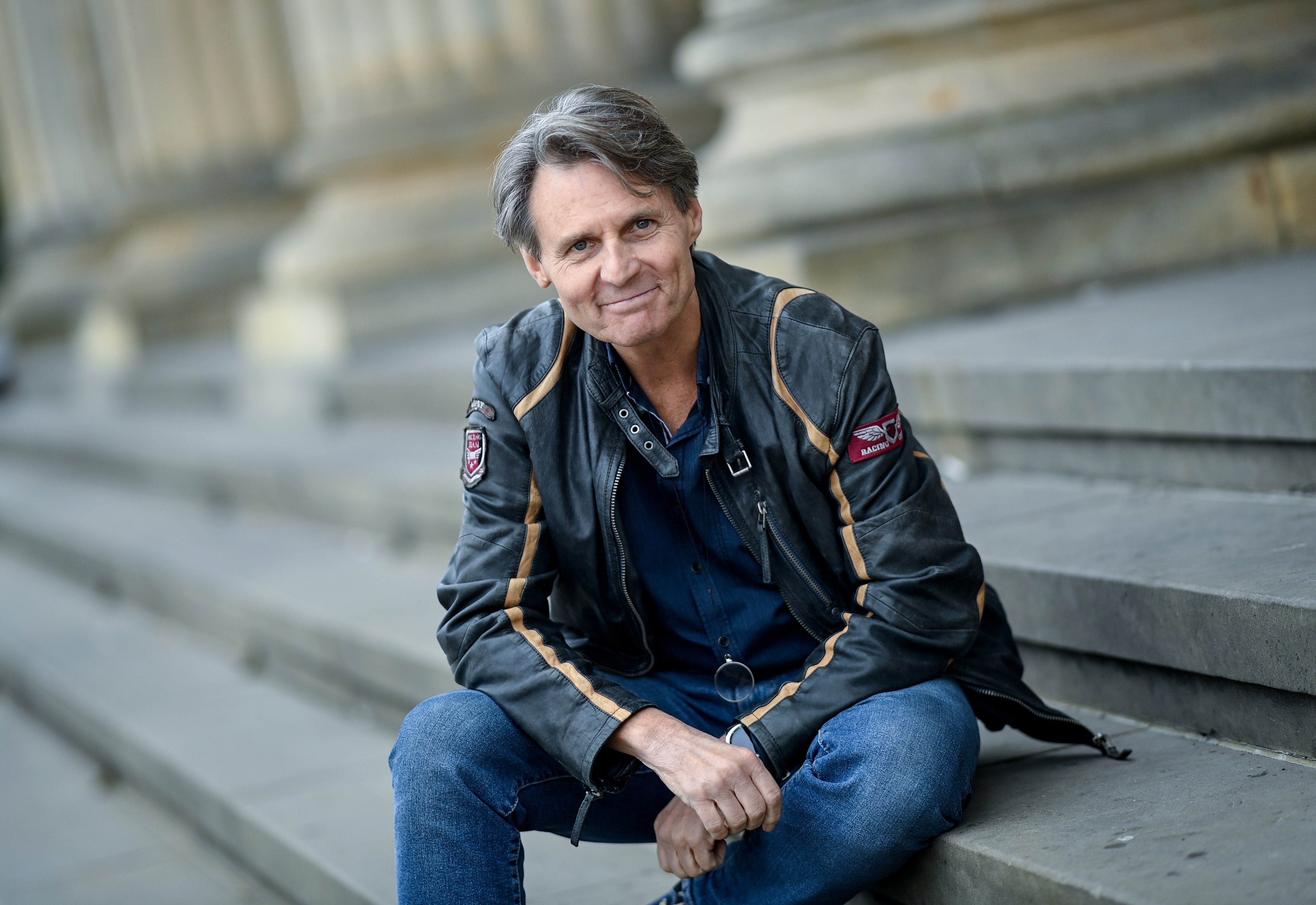 Der Schauspieler Wolfgang Bahro bei einem Fotoshooting kurz vor seinem 60. Geburtstag | Quelle: Getty Images