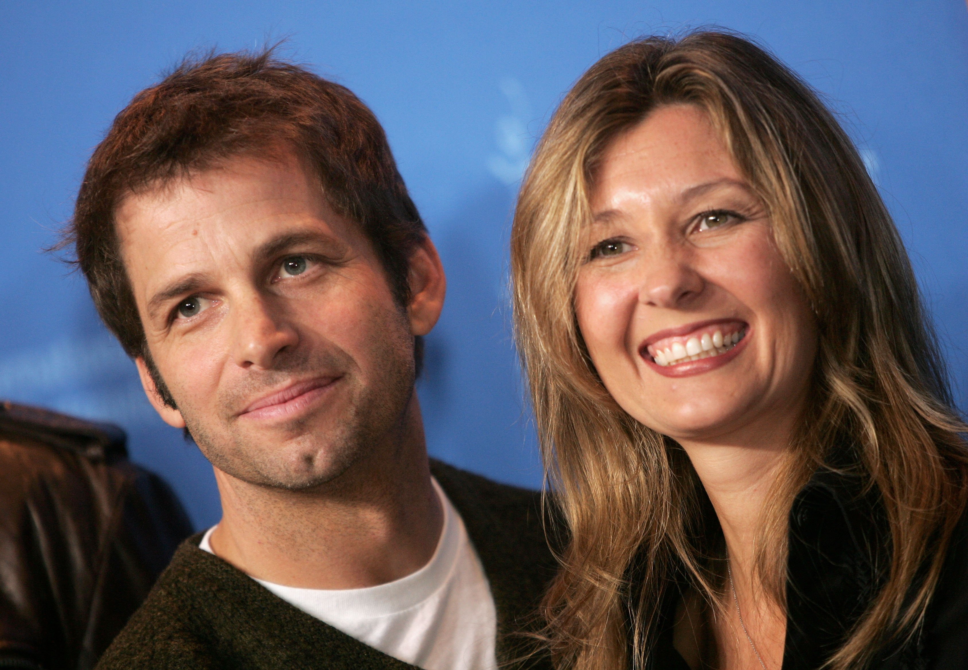 Zack Snyder and Deborah Snyder in Berlin, Germany on February 14, 2007 | Source: Getty Images