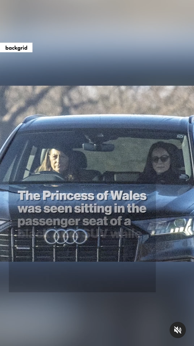Kate and Carole Middleton's sighting, March 2024 | Source: Instagram/PageSix