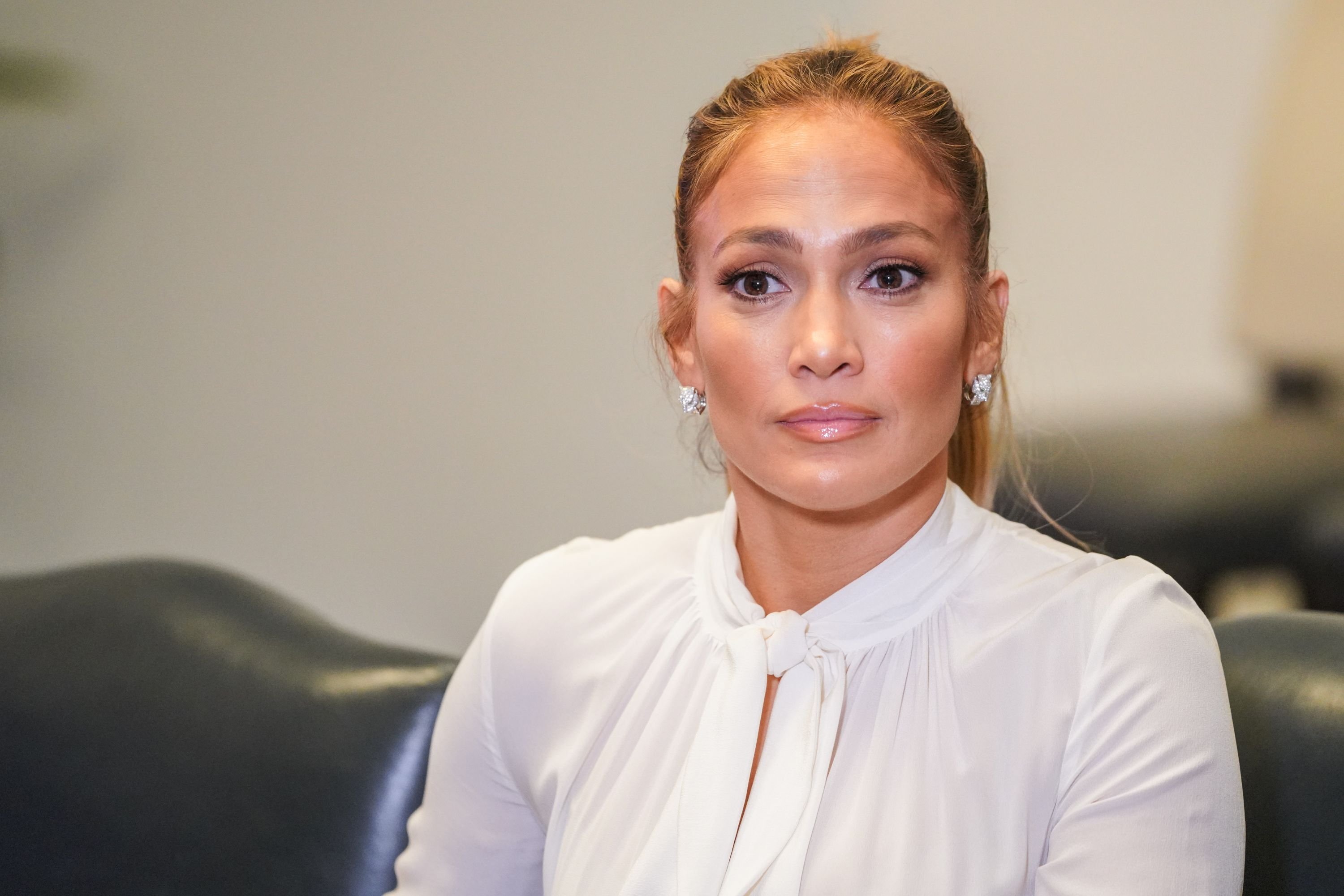 Jennifer Lopez at "Project Destined" Yankees Shark Tank Presentations at Yankee Stadium on March 4, 2018 | Photo: Getty Images