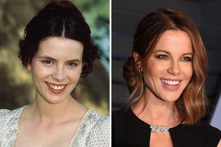 Kate Beckinsale avant et après. ǀ Source : Getty Images